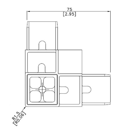 30-25 Corner - Air Handling Components