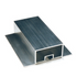 50-25 Aluminium 6 metre Length Tophat - Air Handling Components