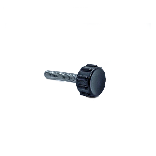 Stadium Knob Black Plastic - 40mm