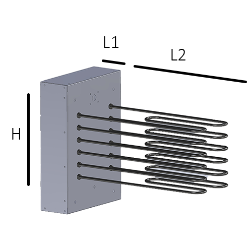 Three Phase Electric Heater Battery