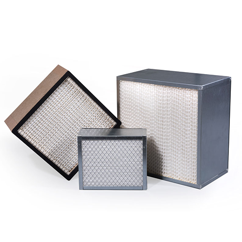 Extended Wood case H14 HEPA Filter Deep Pleat